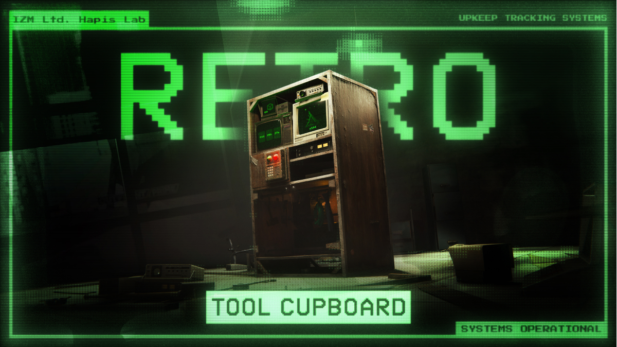 Official Skins Retro Tool Cupboard Rust