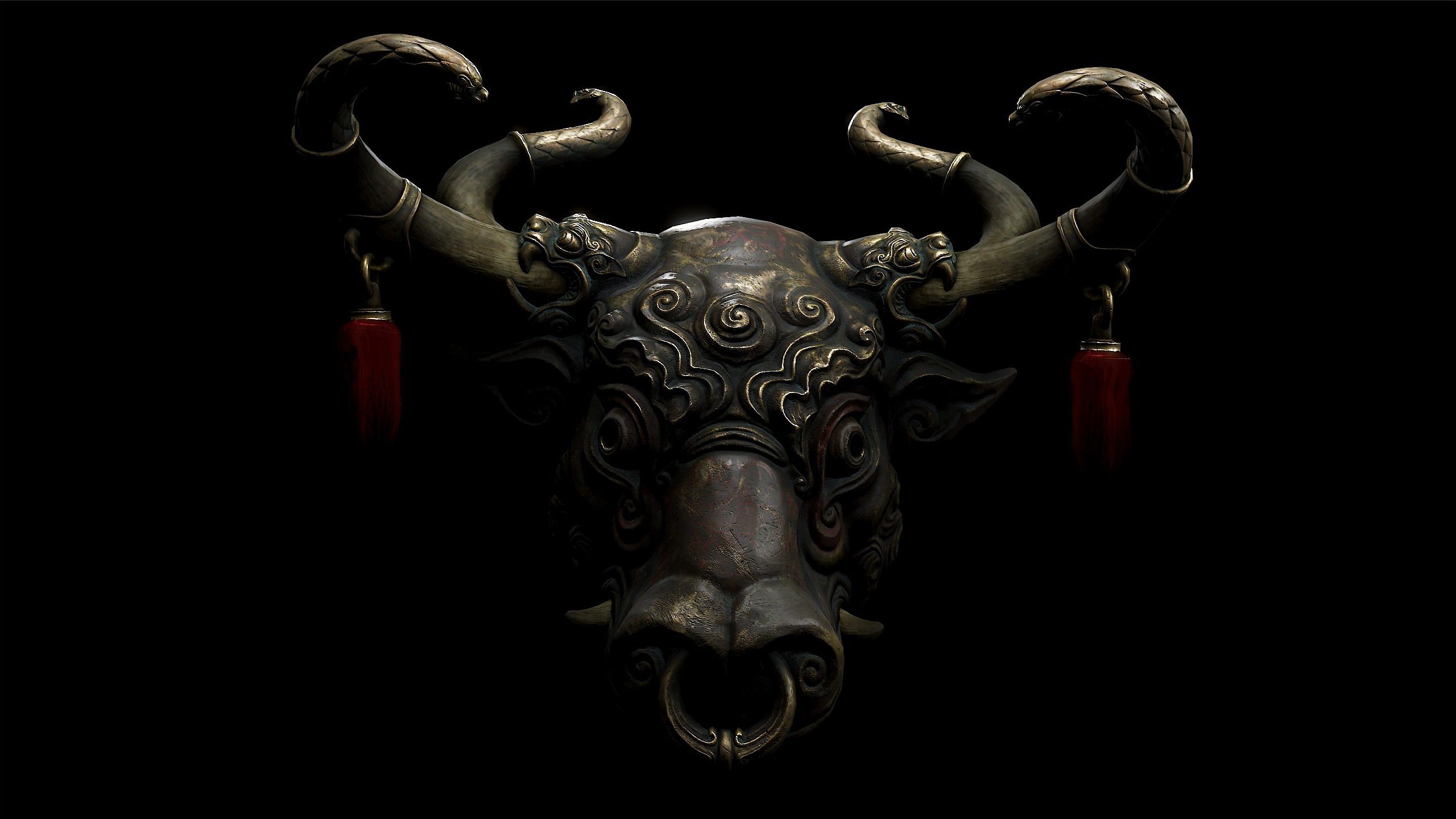 Dragon mask rust