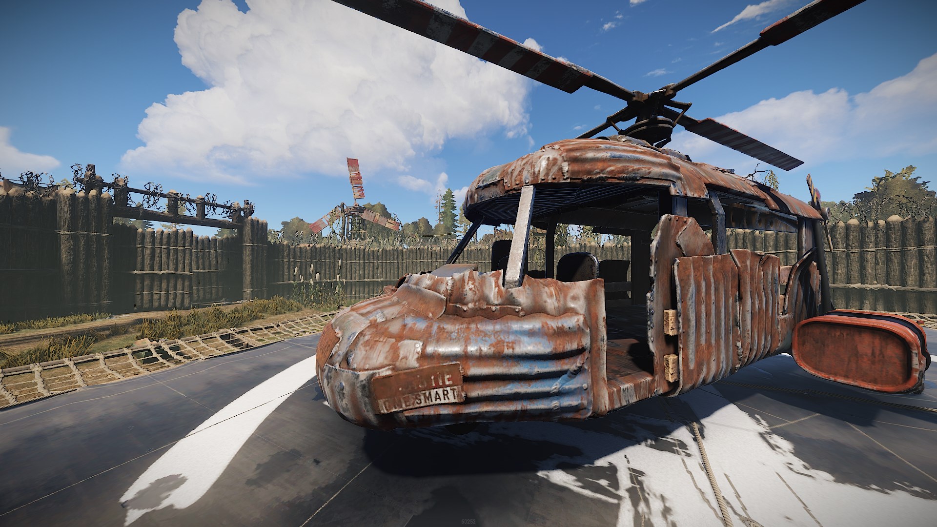 Rust base helicopter фото 99