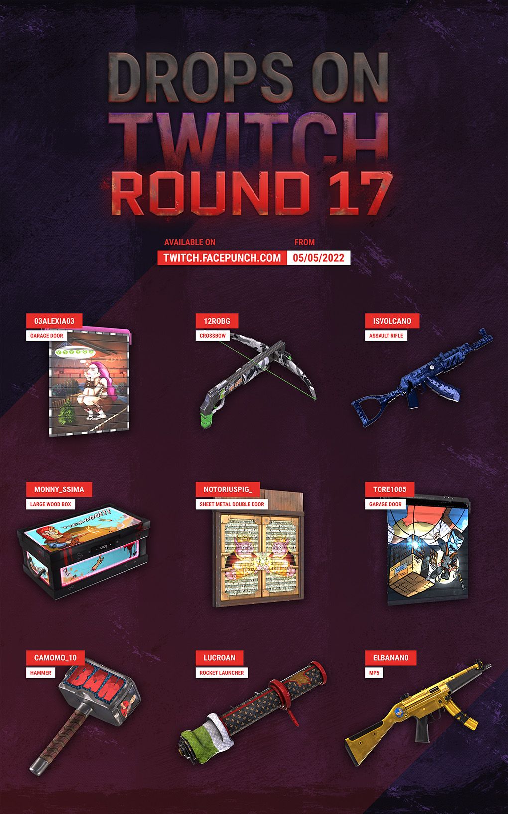 Rust twitch drops round 11 когда фото 57