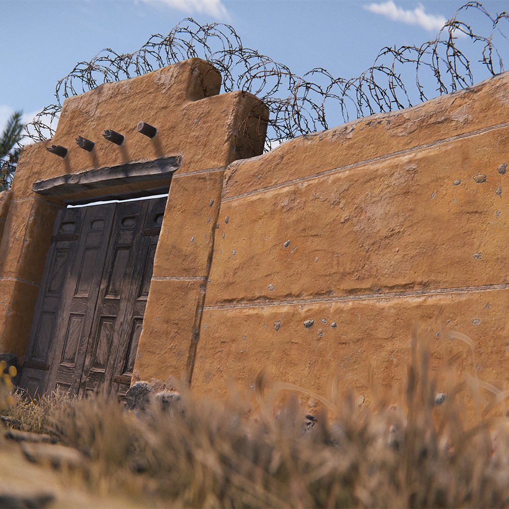 Adobe Gate and Wall Pack