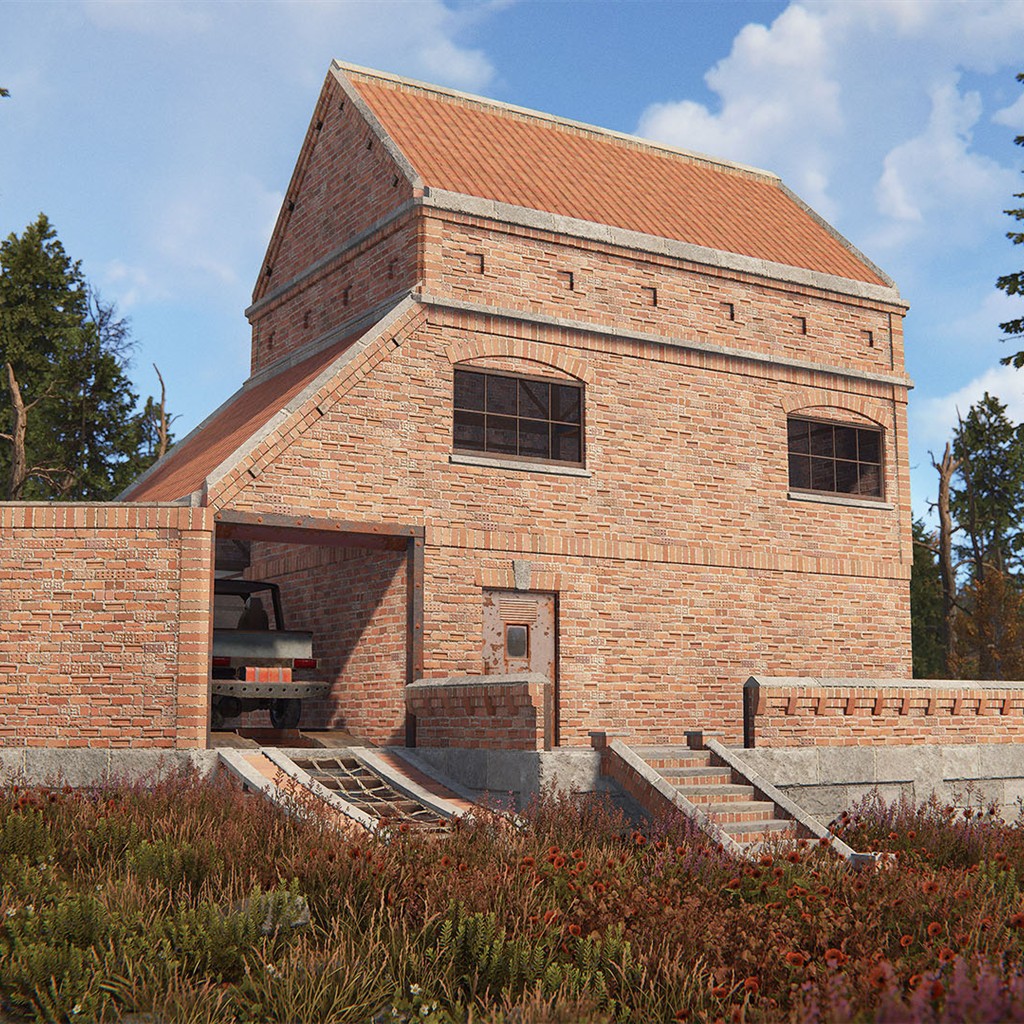 Brick Building Skin