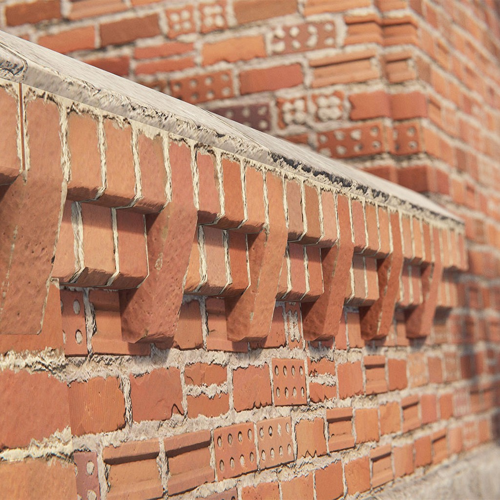 Brick Building Skin