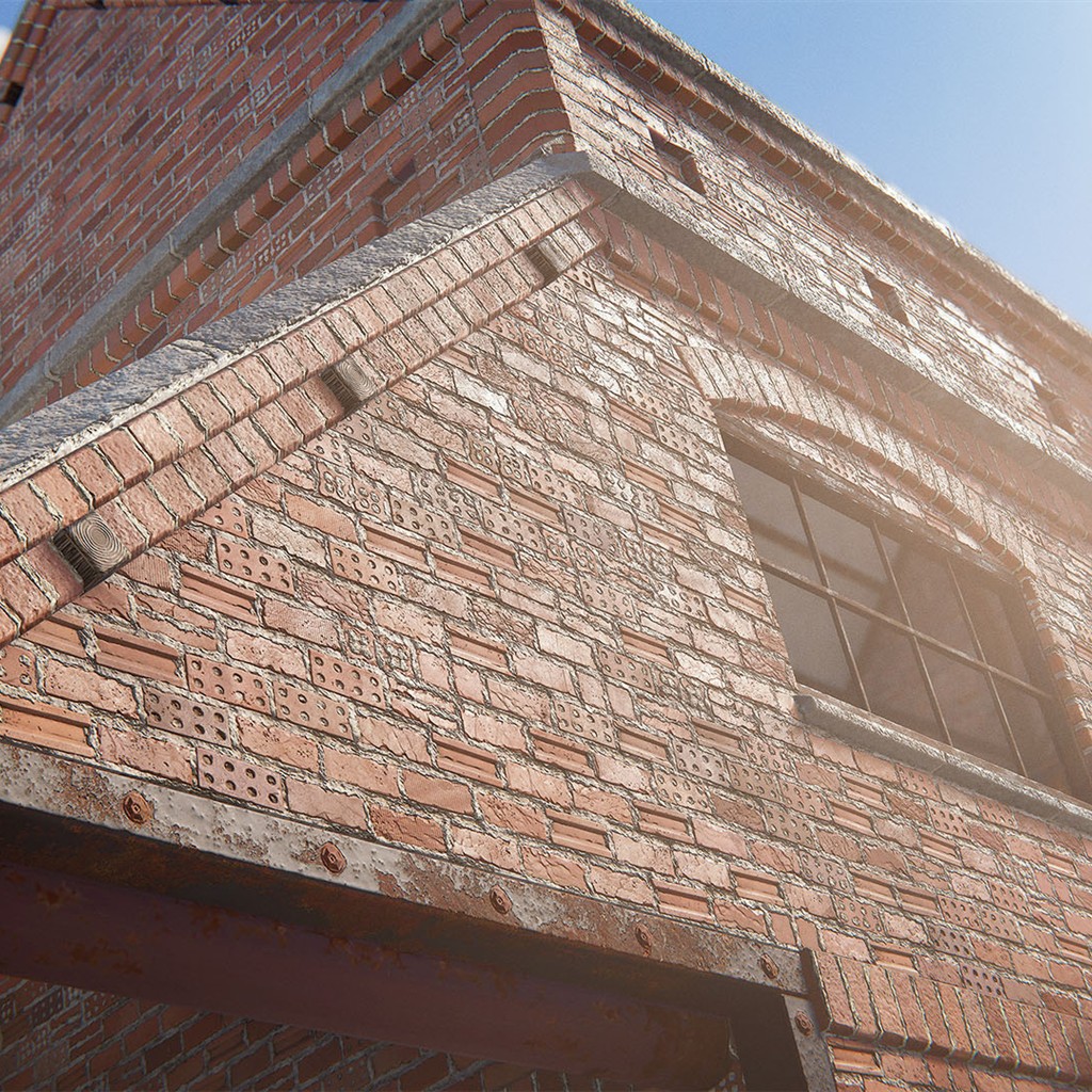 Brick Building Skin