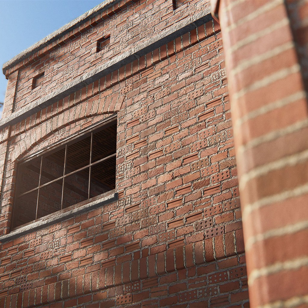Brick Building Skin