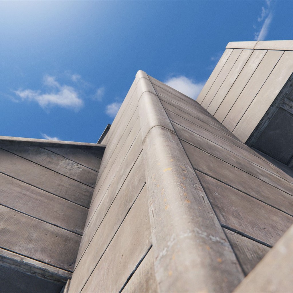 Brutalist Building Skin