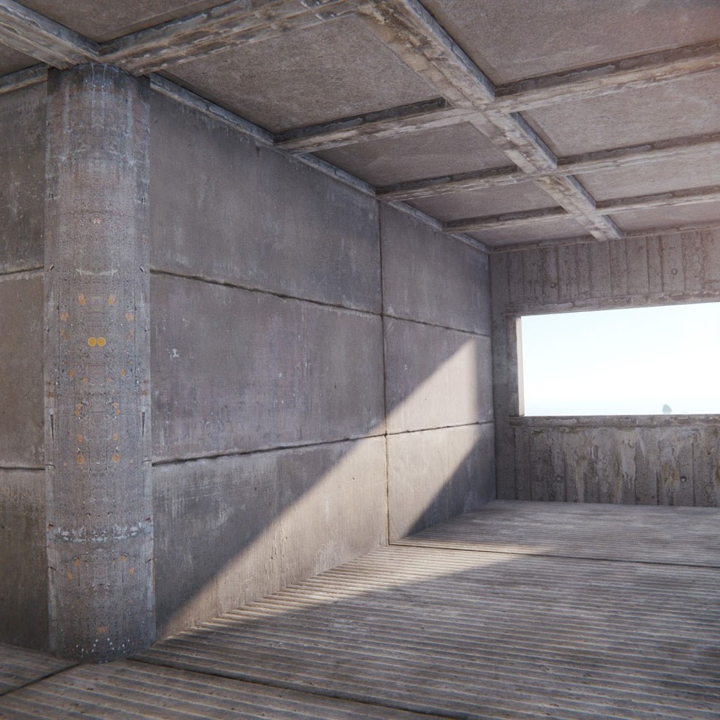 Brutalist Building Skin