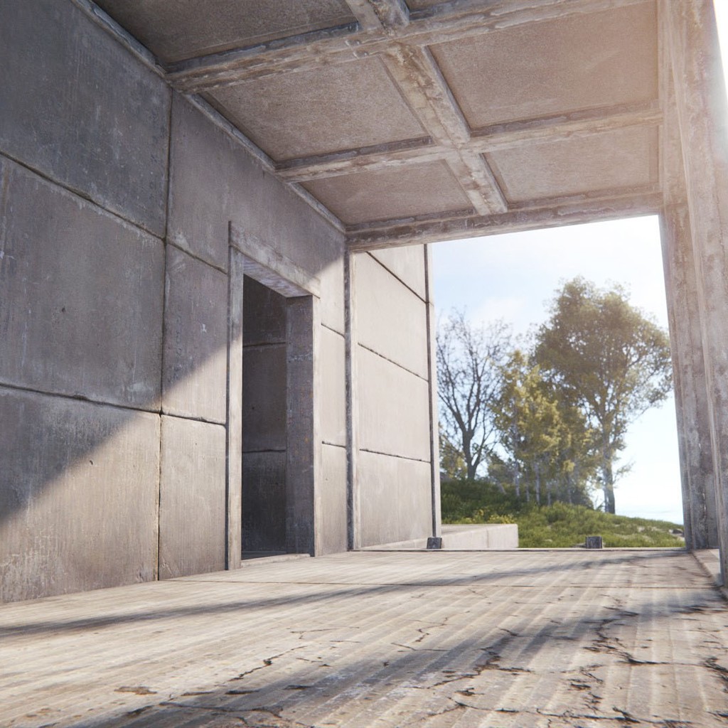 Brutalist Building Skin