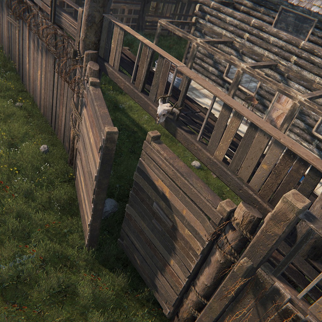 Legacy Wood Gate and Wall Pack