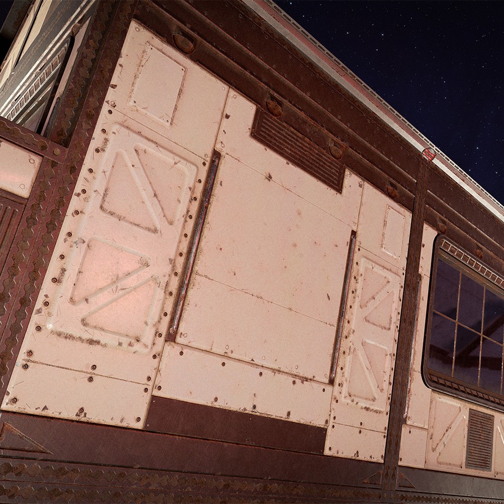 Space Station Building Skin