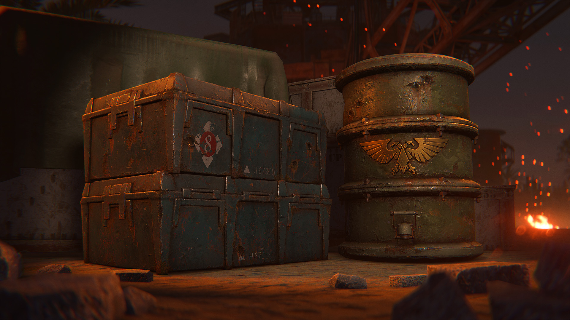 Death Korps of Krieg Storage Containers