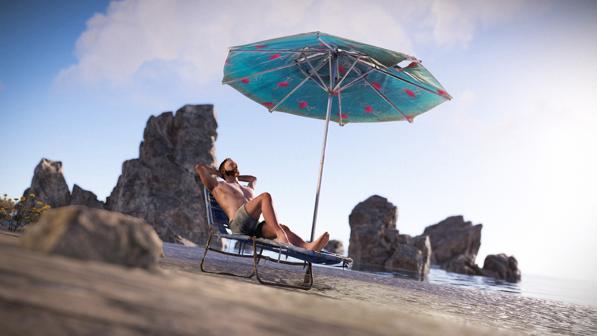 Beach Recliner