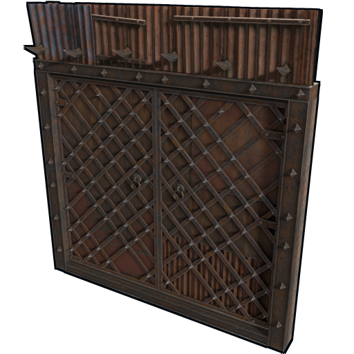 Sheet Metal Double Door