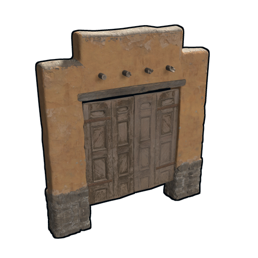 High External Stone Gate