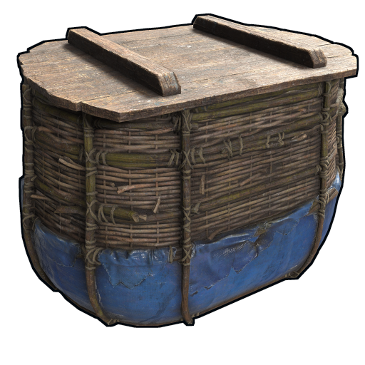 Wicker Barrel Vertical