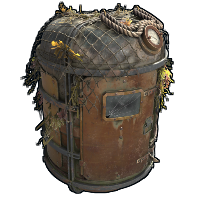 Abyss Vertical Storage Tank in Rust