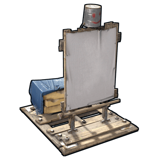 Paintable Reactive Target