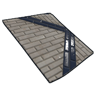 Subway Arch Cross in Rust