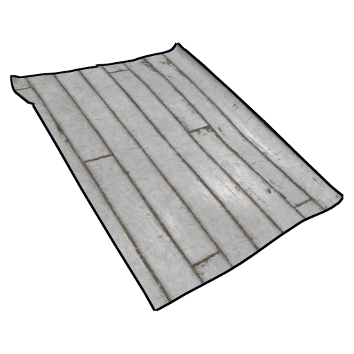 Parquet Painted White