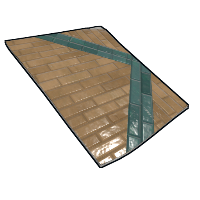 Subway Arch Cross Pattern in Rust
