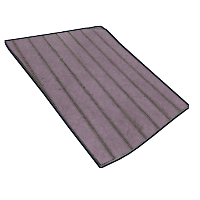 Parquet Boards Painted Pink in Rust
