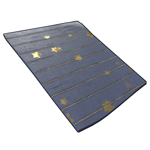 Painted Gold Stars
