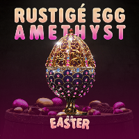 Rustigé Egg - Amethyst in Rust