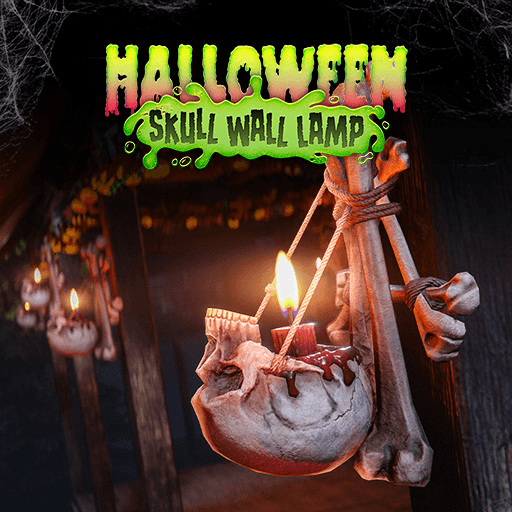 Skull Wall Lamp