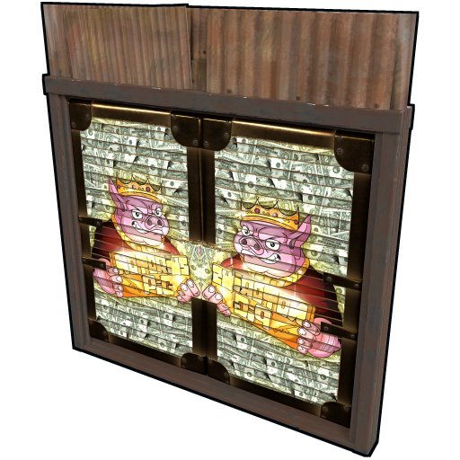 Sheet Metal Double Door