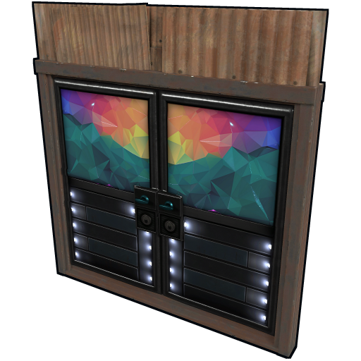 Sheet Metal Double Door