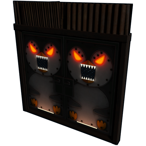 Sheet Metal Double Door