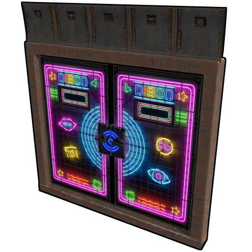 Armored Double Door