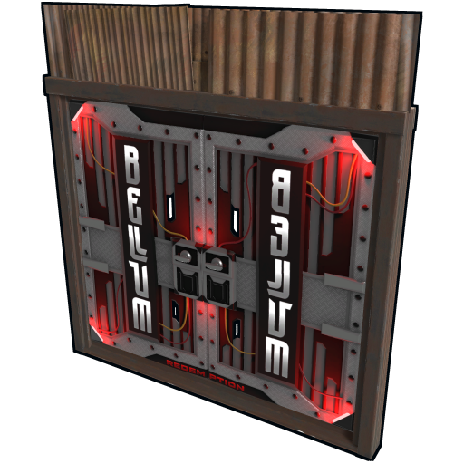 Sheet Metal Double Door