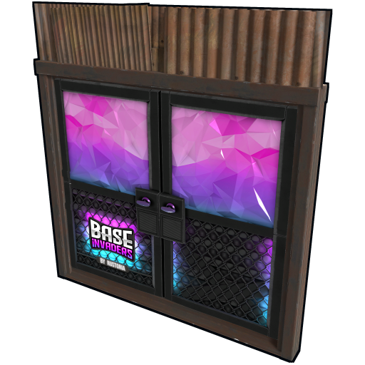 Sheet Metal Double Door