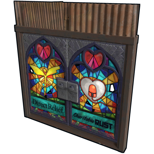 Sheet Metal Double Door