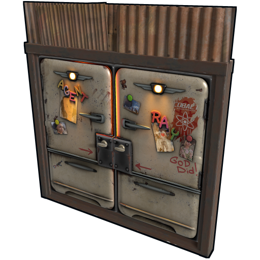 Sheet Metal Double Door