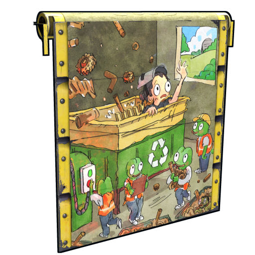 NoraExplorer Garage Door
