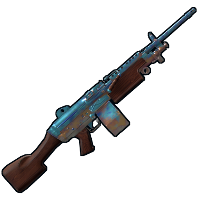 Trainwreck M249 in Rust
