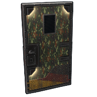 Team Dhalucard Door in Rust