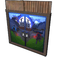 BBraden Door in Rust