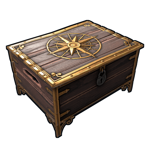 Rust Isles Small Wood Box