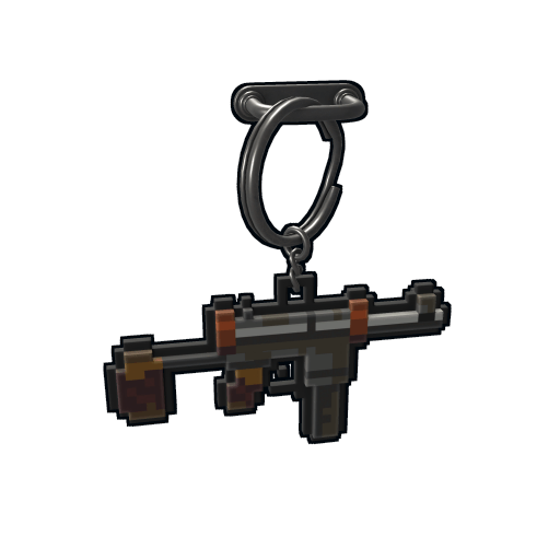 Pixel SMG Charm