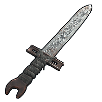 Metal Roses Short Sword