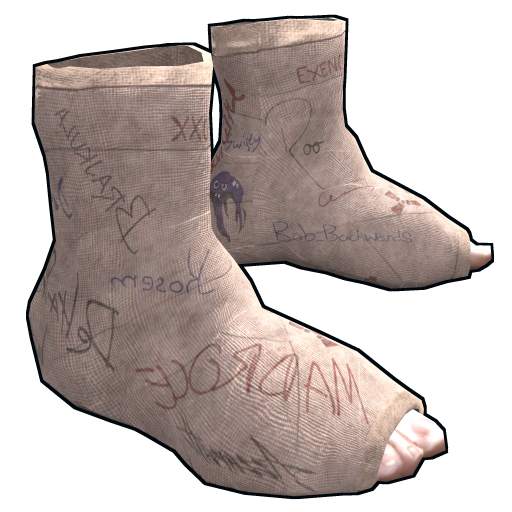 Burlap Shoes