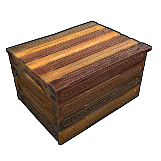 Wood Storage Box