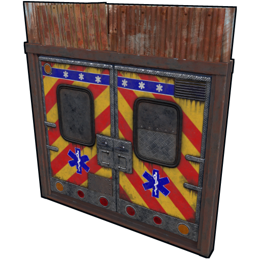 Sheet Metal Double Door