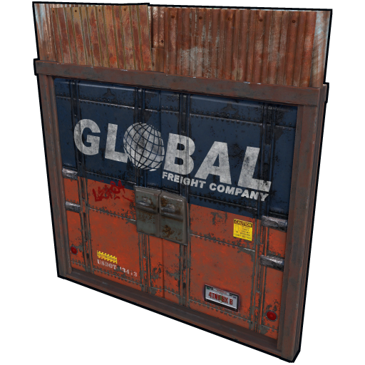 Sheet Metal Double Door