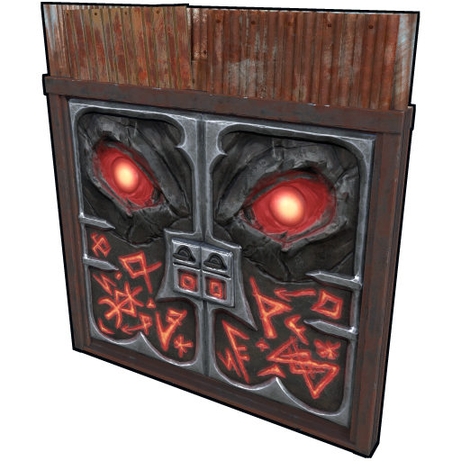 Sheet Metal Double Door
