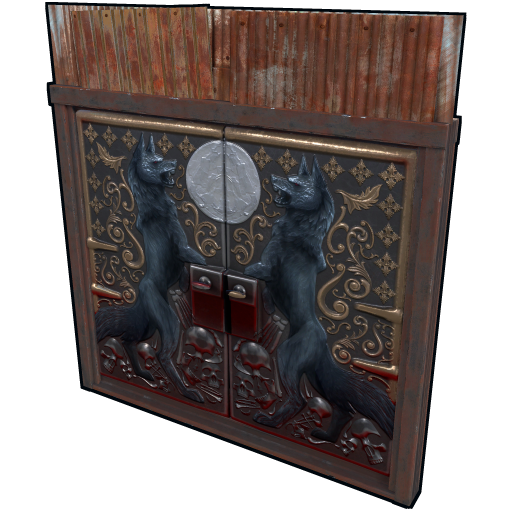 Sheet Metal Double Door