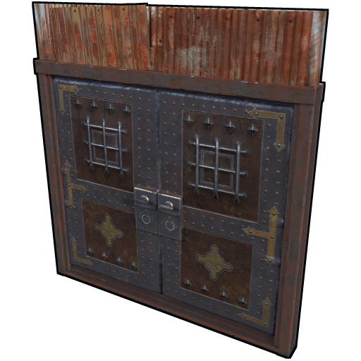 Sheet Metal Double Door